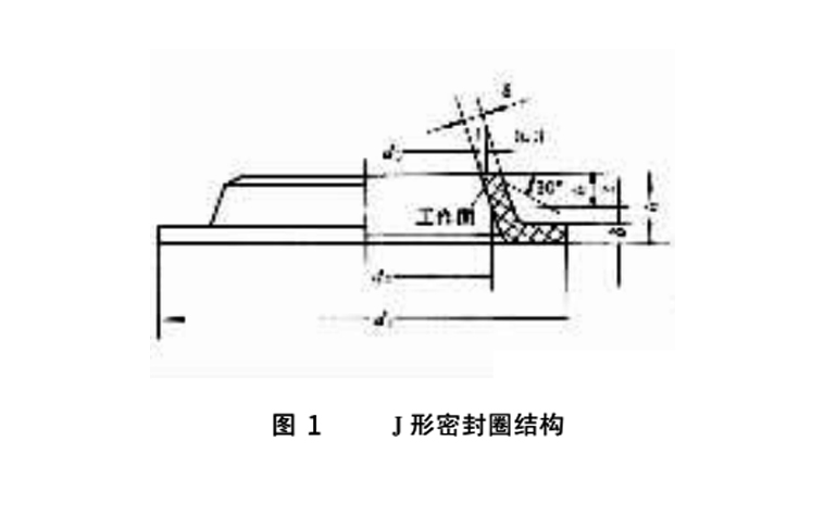 j型密封圈結構圖