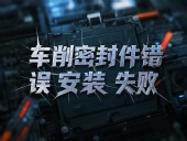 車削密封件安裝失敗案例丨工程師最怕的3個操作錯誤!?