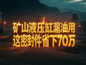 液壓缸老是漏油?礦山上用這密封件,一年省下70萬!?